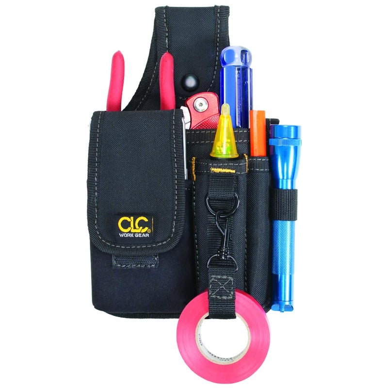 Custom Leathercraft CLC Custom Leathercraft 1501 Poly Tool and Cell Phone Holder  4-Pocket  Multi  Medium - Image 1